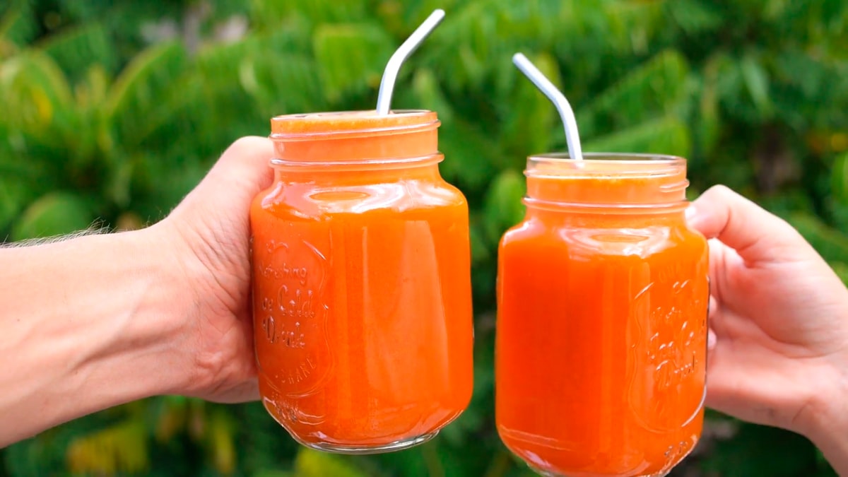 Smoothie Buah-Buahan Organik